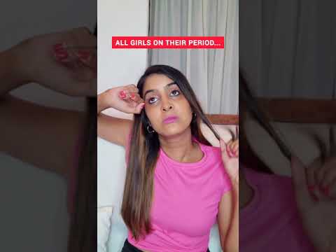 Every Girl On Their Period 😂 | Anisha Dixit Shorts | #shorts