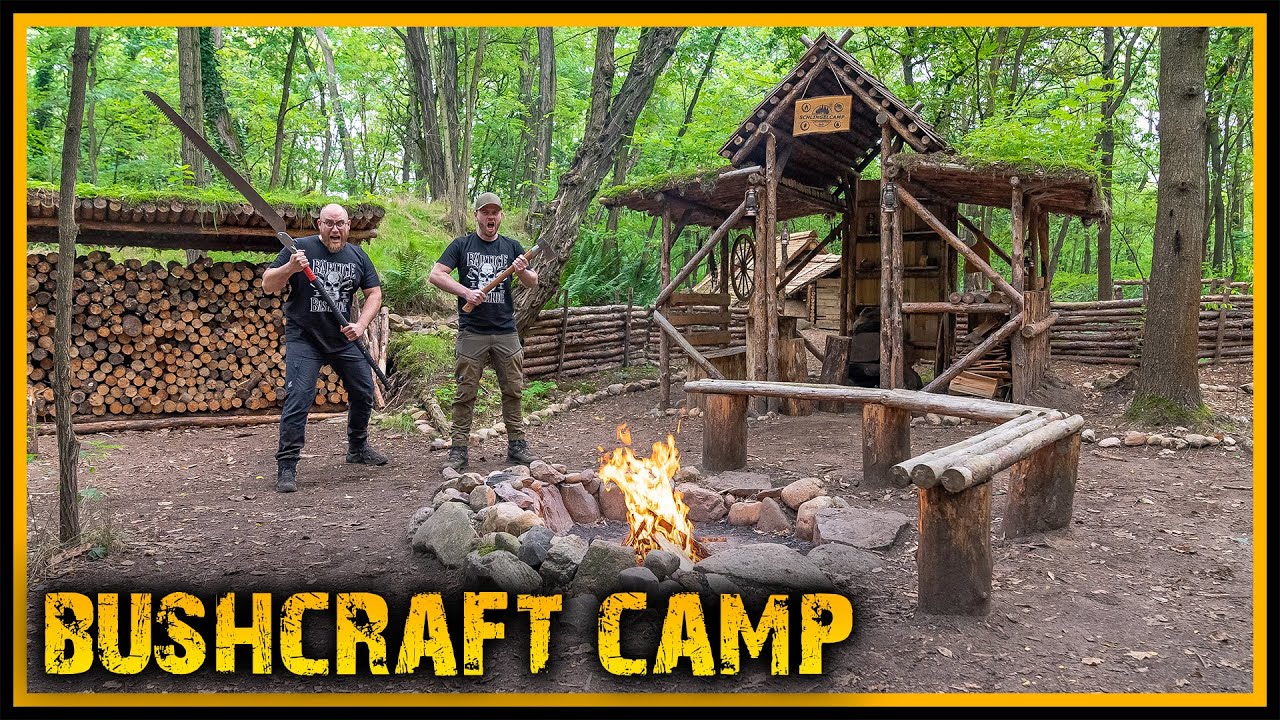 Bushcraft Camp Dinge passieren.. Bushcraft Outdoor Deutschland