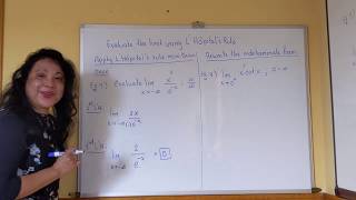 Calculus II Section 8.7 Indeterminate Forms and L'Hopital's Rule Part II