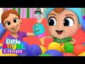 Baby John&#39;s Rainbow Color Ball Pit Playtime | @LittleAngel And Friends Kid Songs