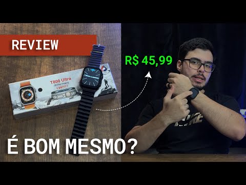 Testei o SMARTWATCH MAIS BARATO da SHOPEE! Vale a pena? Review T800 ULTRA 2 Testei o SMARTWATCH MAIS BARATO da SHOPEE! Vale a pena? Review T800 ULTRA 2