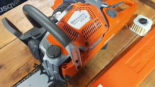 THE BEST Chainsaw Husqvarna 572XP Unboxing