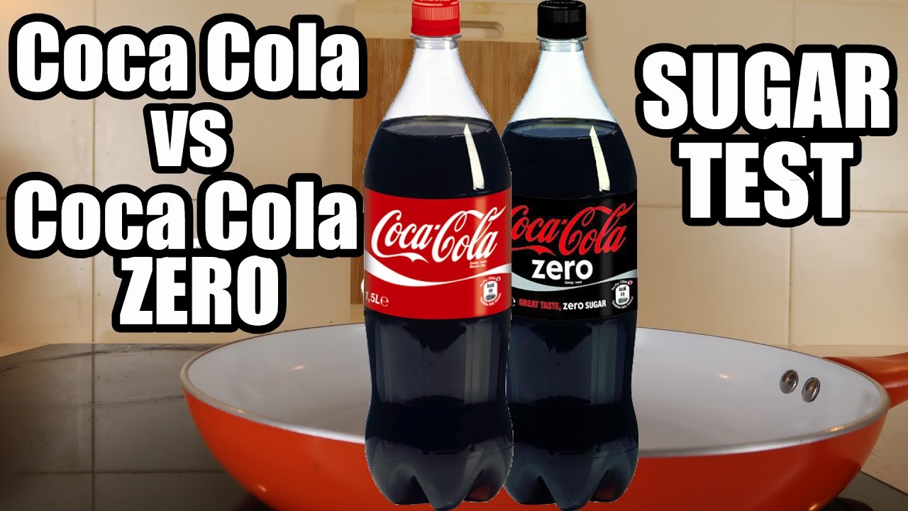 Coca Cola vs Coca Cola Zero. Science Experiments with Coca Cola. How ...