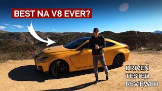 Is the 2023 Lexus RCF The BEST NA V8 EVER?