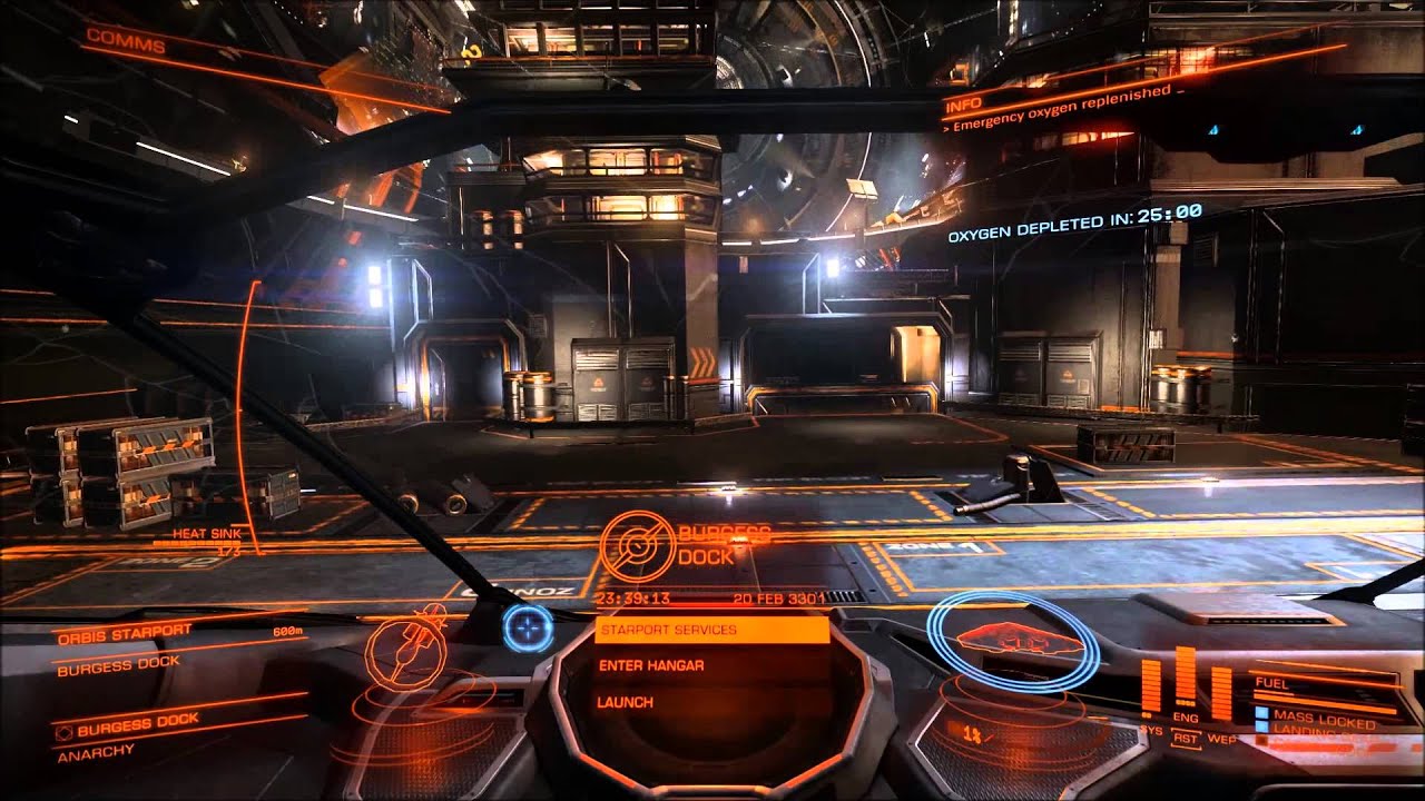 Limping home in Elite: Dangerous 1.1