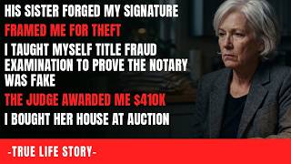 His Sister Forged My Signature, Sold His Estate, And Framed Me. So I Bought Her House