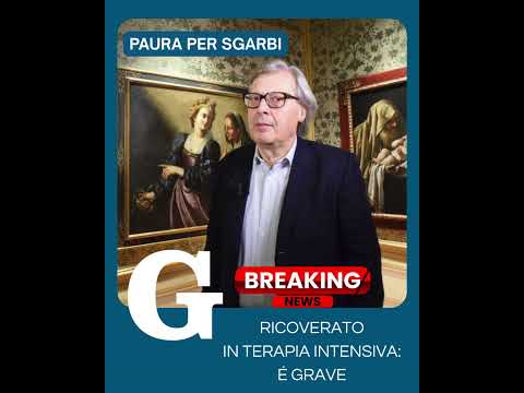 Video Sgarbi ricoverato in terapia intensiva: è grave