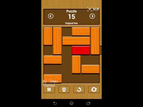 Unblock me Free ( Relax Mode ) Puzzle 14, 15