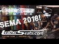 Leatherseatscom booth highlights sema 2018