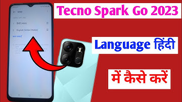 how to change language in tecno spark go 2023 | language setting