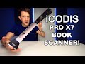 ICODIS PRO X7 BOOK SCANNER REVIEW!