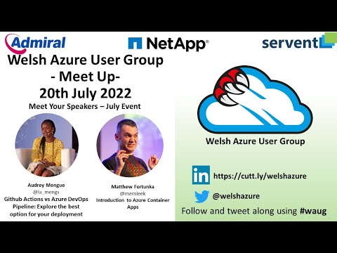 Welsh Azure User Group  - July 2022 Event