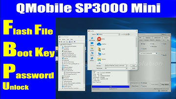 QMobile SP3000 Mini Coolsand/RDA CPU Boot Key Flash File Password Unlock