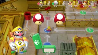 Super Mario Party - Mario Party - 60: Kameks Tantalizing Tower - Wario, Daisy, Boo (15 Turns)