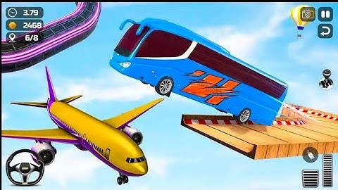 Mega Ramp Bus Stunts - Bus Simulator Driver Game - Android GamePlay