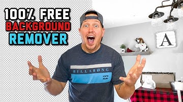 HOW TO REMOVE THE BACKGROUND OF A PICTURE 100% FREE 2021
