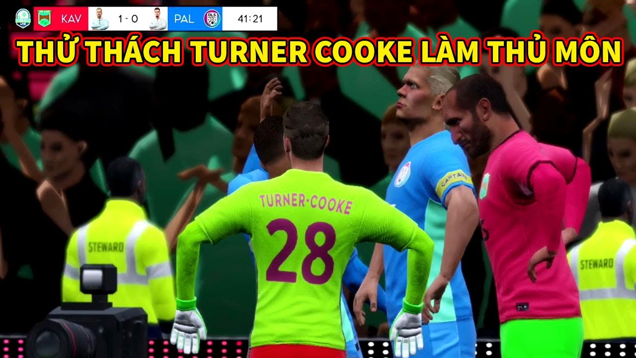 Thử thách Turner Cooke làm thủ môn Dream League Soccer 2024