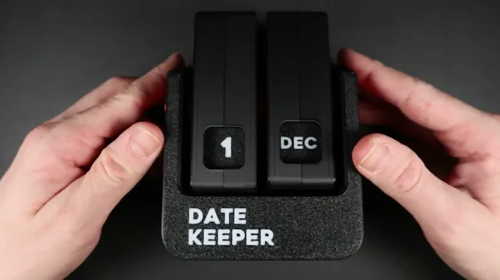 Date Keeper Assembly video (Perpetual Flip Calendar)