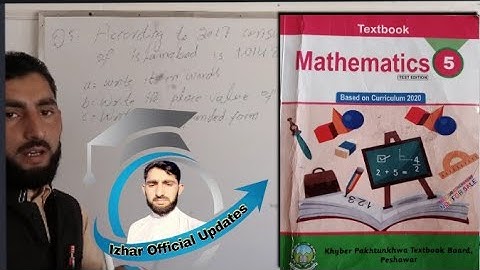 Class 5 Math New book Chapter 1 || Whole Numbers and Operations || math class 5th kpk