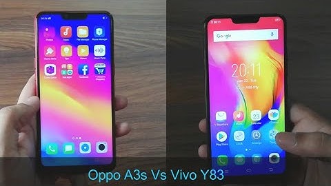Oppo A3s Vs Vivo Y83