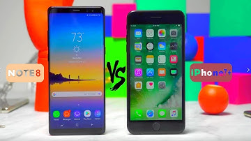 Samsung Galaxy Note 8 VS iPhone 7 Plus : Comparison