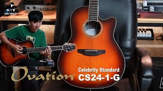 กีตาร์หลังเต่า Ovation Celebrity Standard CS24