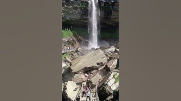 Terrifying Mountain Collapse Caught on Camera! #shorts