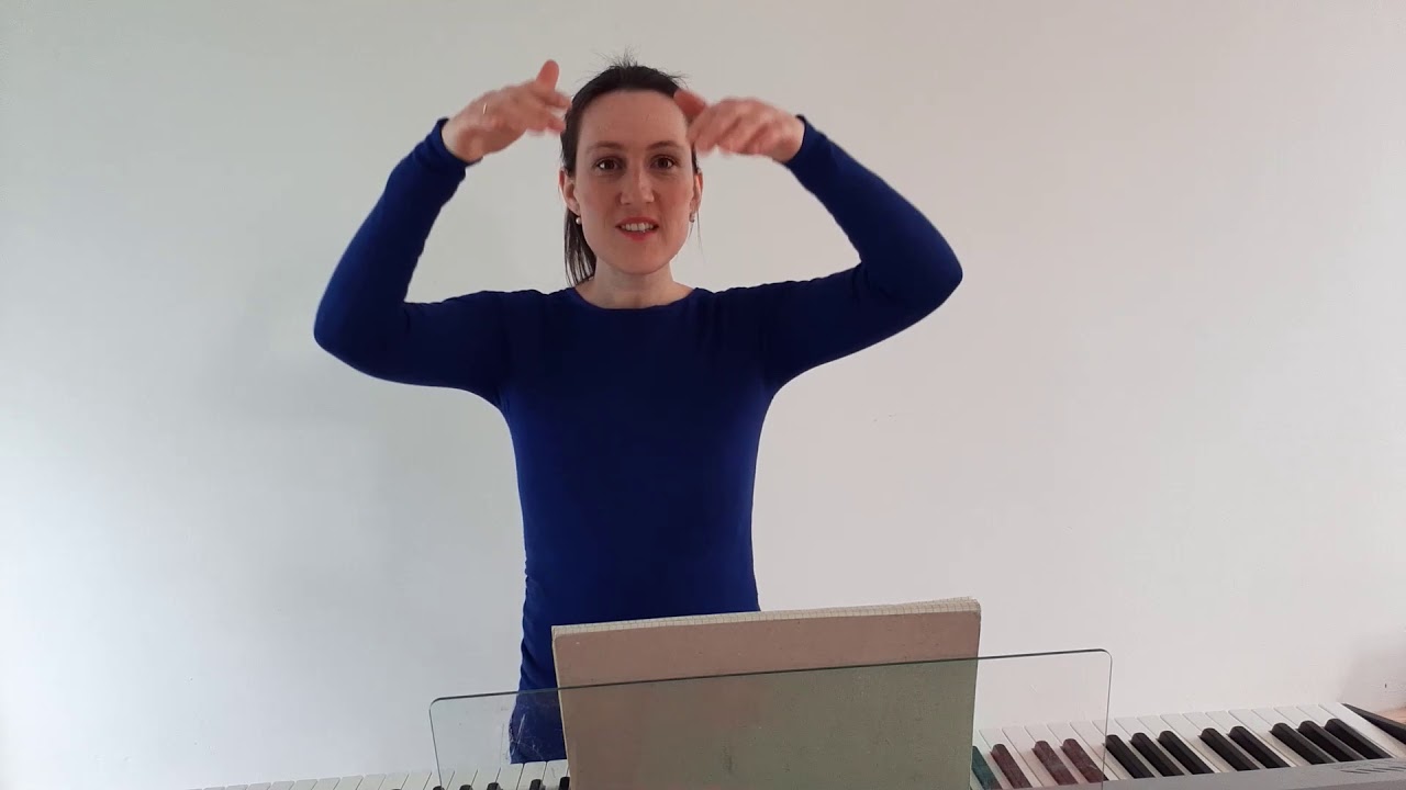 Koloraturen singen im Chor: 2. Singstimme