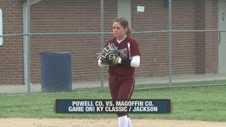 HIGHLIGHTS: Magoffin County vs. Powell County softball screenshot 3