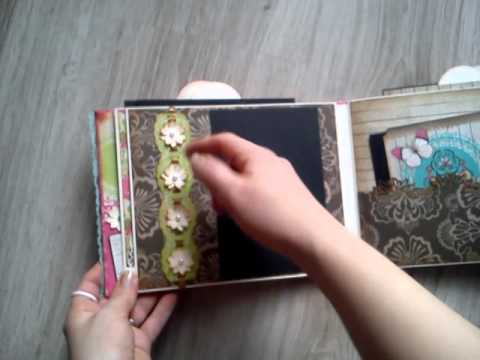 Scrapbooking Album Recznie Robiony Vintage Blizniak Youtube