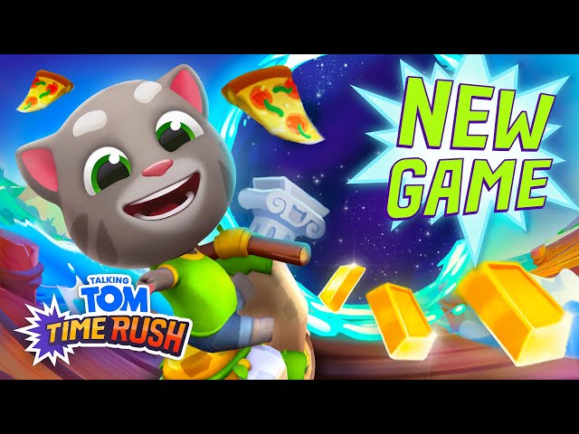 NOVO JOGO! 🎮🏃💨 Talking Tom Time Rush (Trailer Oficial de Lançamento) 