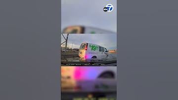 Police vehicle flips multiple times at end of high-speed chase