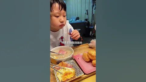 Simple radish and shrimp porridge