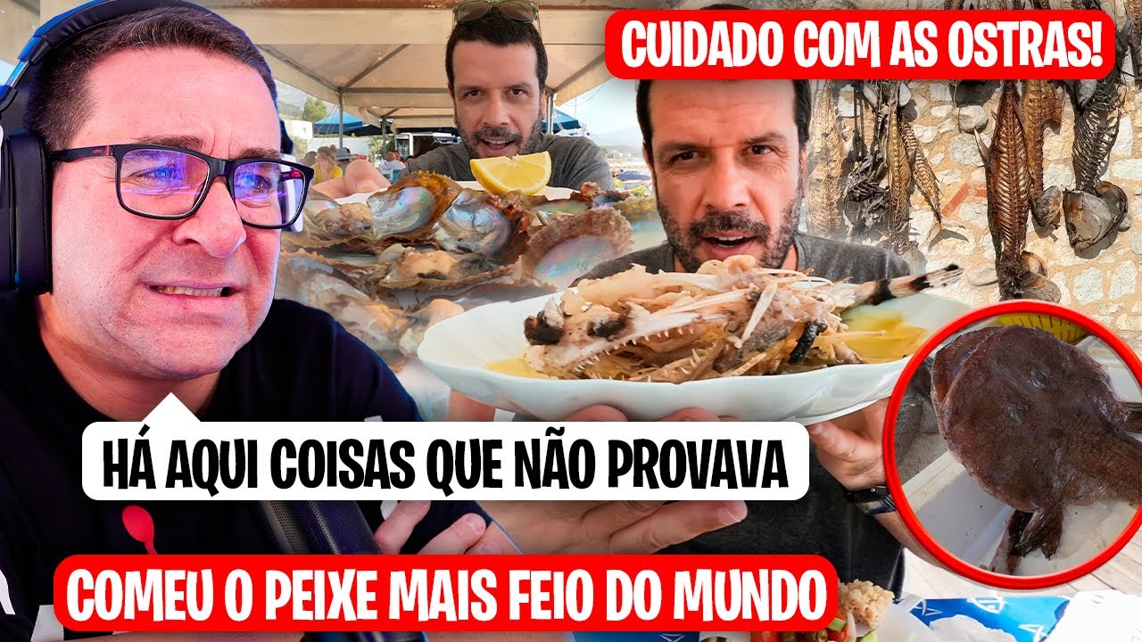 PROVOU COMIDAS EXÓTICAS DA ALBÂNIA! | RIC REAGE AO MOCHILEIRO