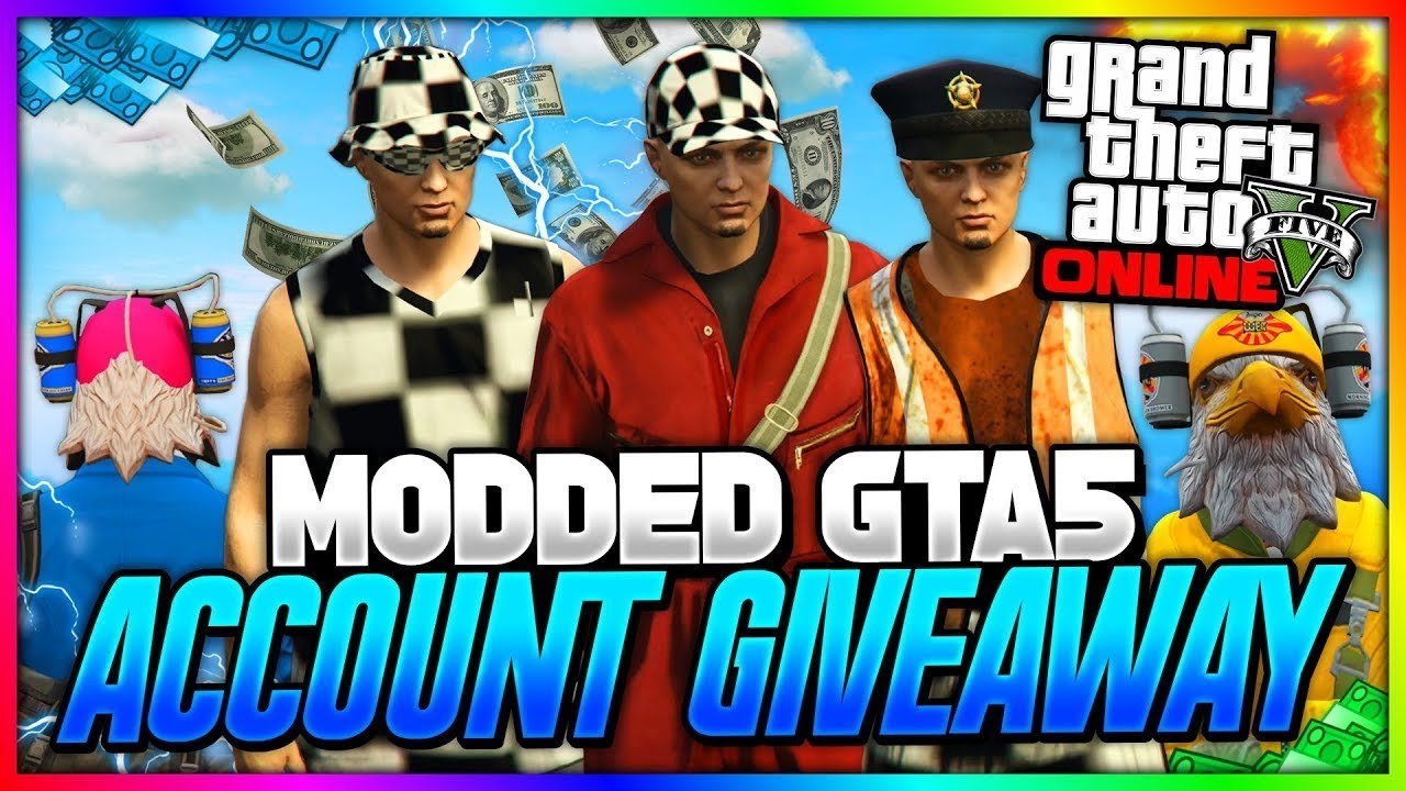 Free GTA 5 Modded Account PS3 YouTube 