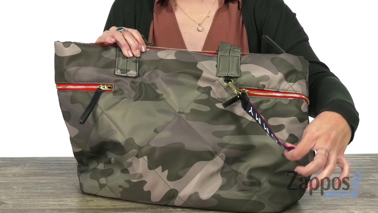 tommy hilfiger camo bag