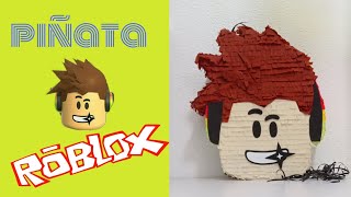 Piñata ROBLOX🎧 [Cómo hacer una PIÑATA de Roblox] 🎙️Roblox pinata diy🎉