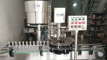 Single Head Screw Capping Machine for Soft Drinks Bottle | Chuck Capper machine | Made In INDIA
