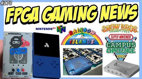 FPGA & Retro Gaming News Ep178 | Operation Wolf, Analogue 3D | MiSTer, Analogue Pocket & More