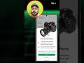 #shorts #short #whatsapp #trending #video  New Feature WhatsApp | Allow Camera Effect In WhatsApp |