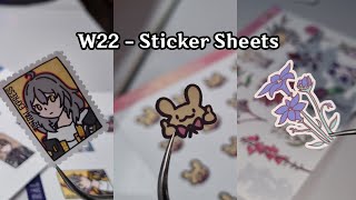 W22 - Sticker Sheets
