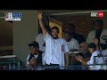 Caleb williams hypes up the chicago cubs crowd   espn mlb