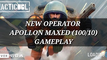 Tacticool - NEW OPERATOR: APOLLON MAXED (100/10) GAMEPLAY - 5v5 shooter