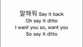 NewJeans (뉴진스) - Ditto Hangul Lyrics 가사