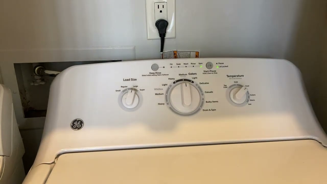 Washing Machine Sounds, Washing Machine spin cycle | White Noise 2 Hours (Black Screen)