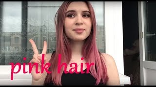 PINK HAIR/ Как сделать розовые волосы дома