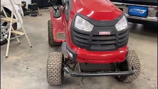 How to Permanently fix your wheel alignment on your Craftsman, Husqvarna,  John Deere, Lawn Tractors