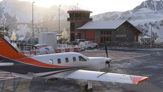 Challenging Alpine Flying Part 1 | TBM 850 | Sion to Courchevel | MSFS 2024
