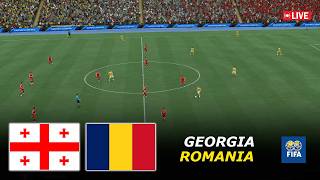 georgia Vs Romania   International Friendly Match 2026  Efootball Pes 21 Simulation