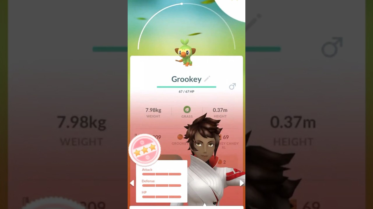 💯Я поймал Груки со 100 IV в Pokemon Go и затем эволюционировал его!💯 